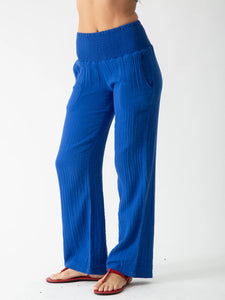 Electric & Rose Beach Pant - Royal