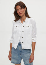 Load image into Gallery viewer, Michael Stars Jean Linen Jacket - 2 Colors