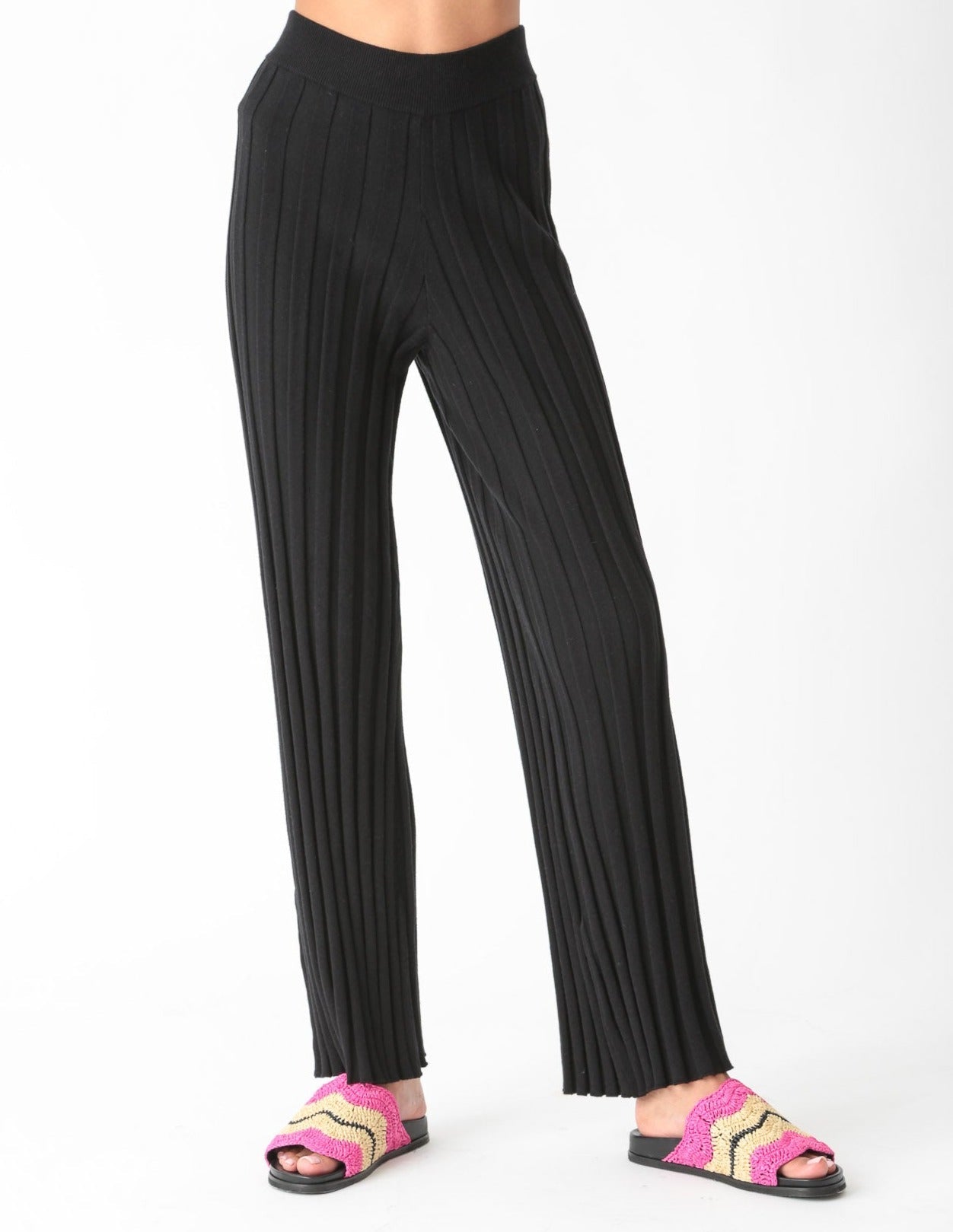 Electric & Rose Carmel Sweater Pant - Onyx