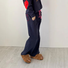 Load image into Gallery viewer, Kerri Rosenthal Weekend Barb Sweatpant - Indigo Blue