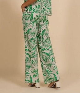 Kasia Yang Pant - Multi Green