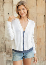 Load image into Gallery viewer, Wooden Ships Jac Cropped Cardi - 2 Colors