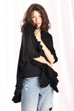Load image into Gallery viewer, Minnie Rose Cashmere Ruffle Shawl - 3 Colors