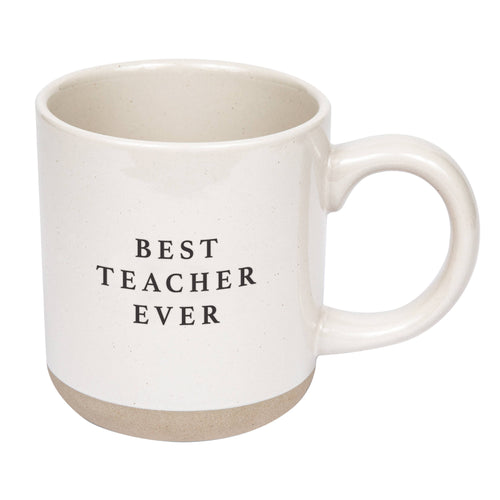 Sweet Water Decor Stoneware Coffee Mug - Best Teacher Ever