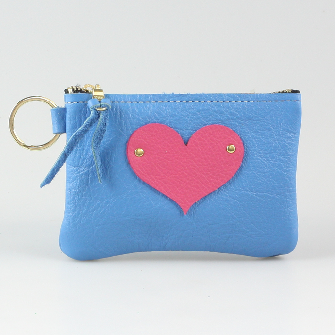 Zina Kao Exclusives The Soft Kara Heart Applique Wallet - 3 Colors