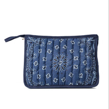 Load image into Gallery viewer, Haute Shore Bandana Print Pouch - 3 Colors