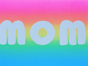 Alphabet Studios Mom Gradient Greeting Card