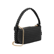 Load image into Gallery viewer, Melie Bianco Alma Recycled Vegan Top Handle Bag - Black