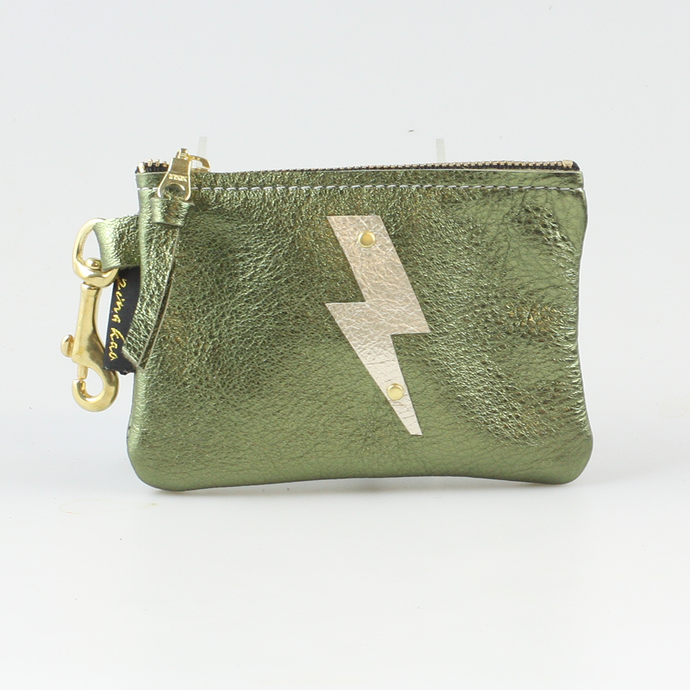 Zina Kao The Kara Wallet Lightening Bolt Applique - 3 Colors