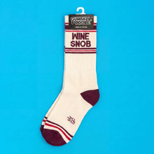 Load image into Gallery viewer, Gumball Poodle - Wine Snob Gym Crew Socks