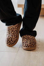 Load image into Gallery viewer, Katydid Leopard Print Embroidered Slippers