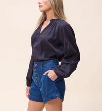 Load image into Gallery viewer, Cleobella Alicia Blouse - Black