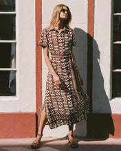 Load image into Gallery viewer, Omika Amira Shirtdress - Nari Cacao