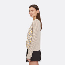 Load image into Gallery viewer, Autumn Cashmere Hand Crochet Daisy Cardigan - 2 Colors