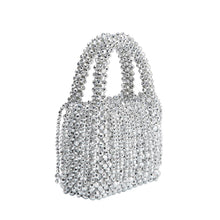Load image into Gallery viewer, Melie Bianco Ryan Small Top Handle Bag - Silver