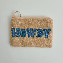 Load image into Gallery viewer, Tiana Designs Beaded Coin Purse - Howdy (3 Colors)