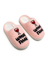 Load image into Gallery viewer, Wine Time Slippers