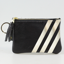 Load image into Gallery viewer, Zina Kao The Kara Wallet 3 Side Stripes - 4 Colors