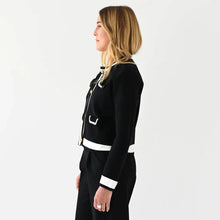 Load image into Gallery viewer, Kerri Rosenthal Beau-Lero Cardigan Sailor - Black