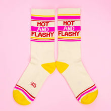 Load image into Gallery viewer, Gumball Poodle - Hot and Flashy Gym Crew Socks