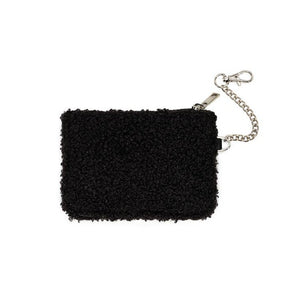 Living Royal Black Smile Key Chain Pouch