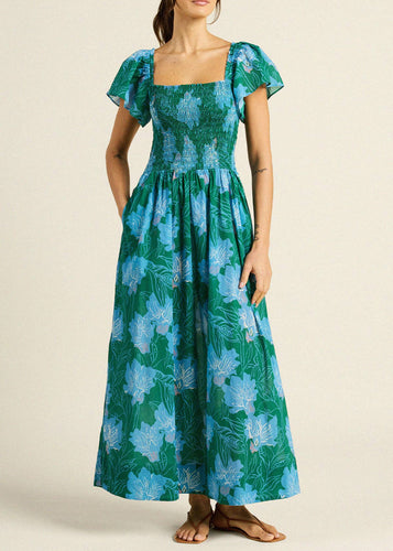 Trovata Esme Dress - Blue Orchid