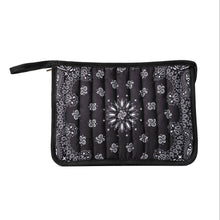 Load image into Gallery viewer, Haute Shore Bandana Print Pouch - 3 Colors