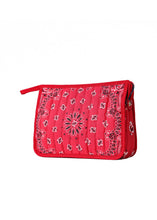 Load image into Gallery viewer, Haute Shore Bandana Print Pouch - 3 Colors