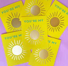 Load image into Gallery viewer, J.Falkner Cards You&#39;re my Sunshine Friendship Card