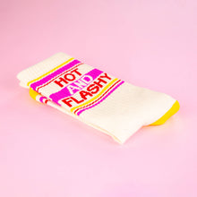 Load image into Gallery viewer, Gumball Poodle - Hot and Flashy Gym Crew Socks