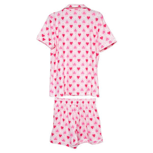 Katydid Light & Hot Pink Hearts PJ Sets Women