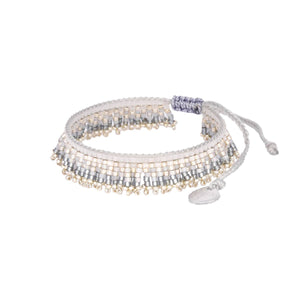 Mishky Beaded Fringe Small Adjustable Bracelet - 3 Colors