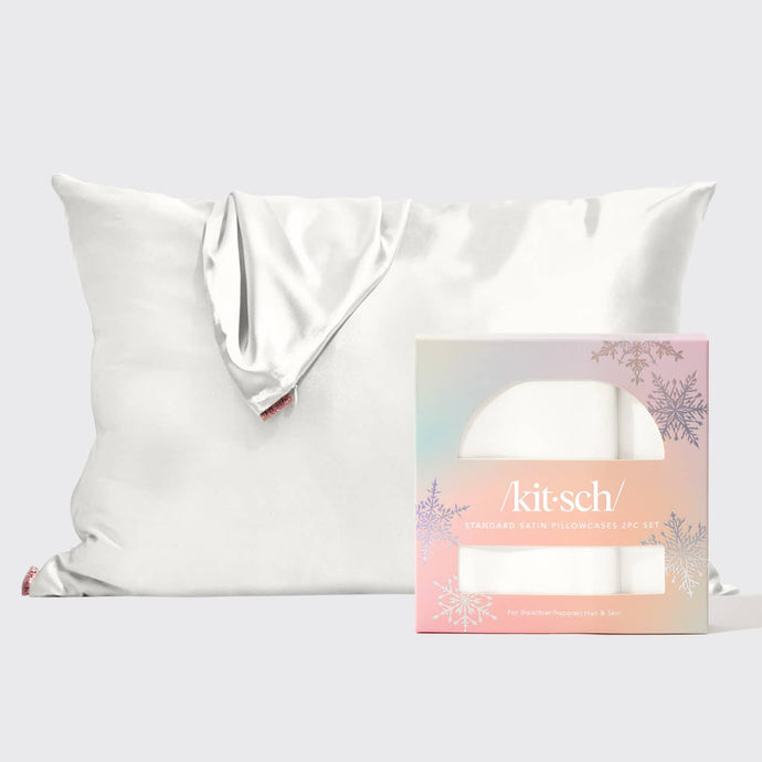 KITSCH Standard Pillowcase 2pc - Ivory