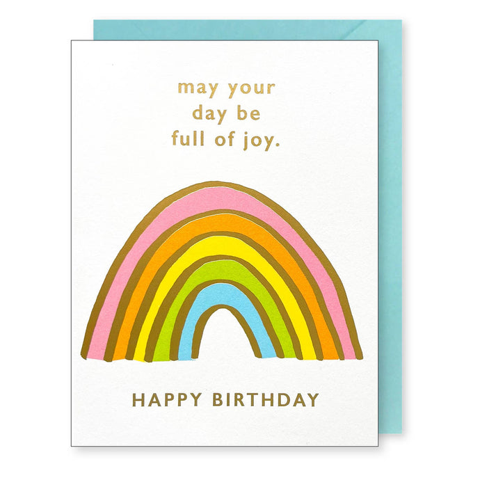 J.Falkner Cards Rainbow Birthday