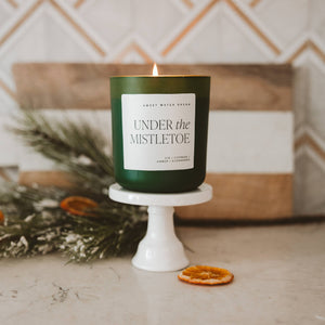 Sweet Water Decor Soy Candle - Under the Mistletoe