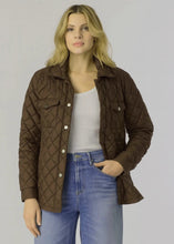 Load image into Gallery viewer, J. Society Nylon Quilted Shirt Jacket - 3 Colors