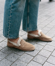 Load image into Gallery viewer, Dolce Vita Cloey Plush Loafers - Lt Brown Suede