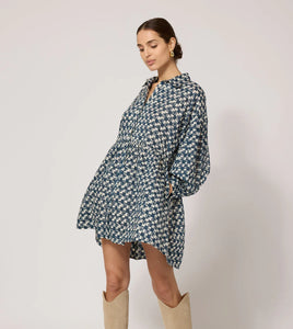 Cleobella Colette Mini Dress - Biarritz