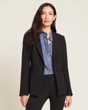 Load image into Gallery viewer, Veronica Beard Iconic Scuba Dickey Jacket - Black