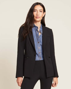 Veronica Beard Iconic Scuba Dickey Jacket - Black