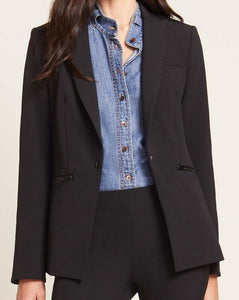 Veronica Beard Iconic Scuba Dickey Jacket - Black
