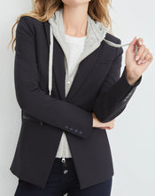 Load image into Gallery viewer, Veronica Beard Cashmere Hoodie Dickey - Grey