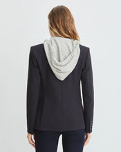 Load image into Gallery viewer, Veronica Beard Cashmere Hoodie Dickey - Grey