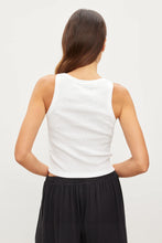 Load image into Gallery viewer, Velvet Harla Ribbed Cropped Tank Top - 2 Colors