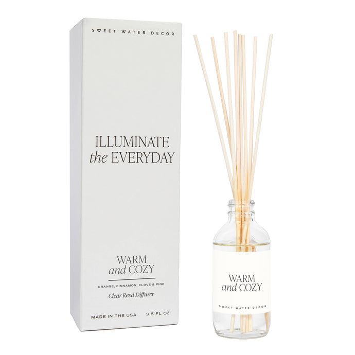 Sweet Water Decor Reed Diffuser - Warm and Cozy