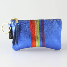 Load image into Gallery viewer, Zina Kao The Kara Metallic Applique Wallet - RAINBOW