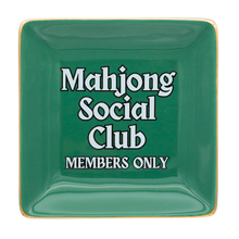 Load image into Gallery viewer, Properly Improper Square Trinket Tray - Mahjong Social Club
