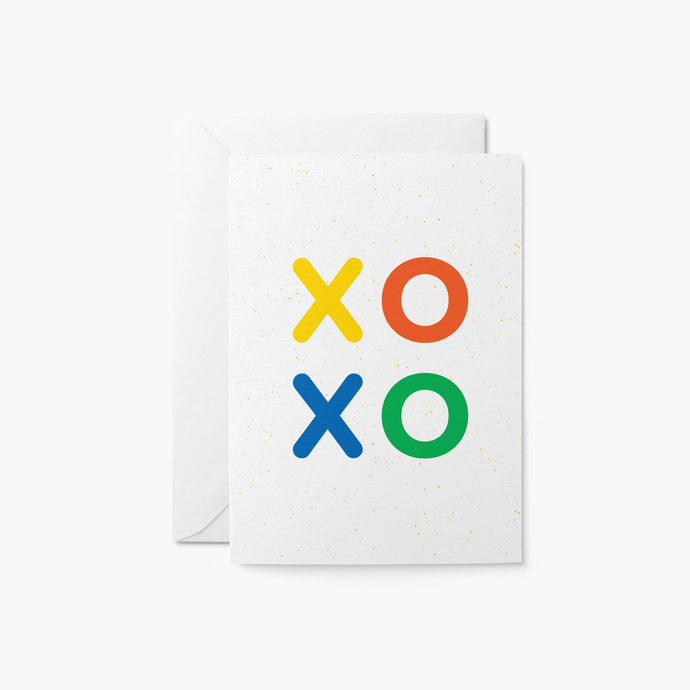 Graphic Factory XOXO Love Greeting Card