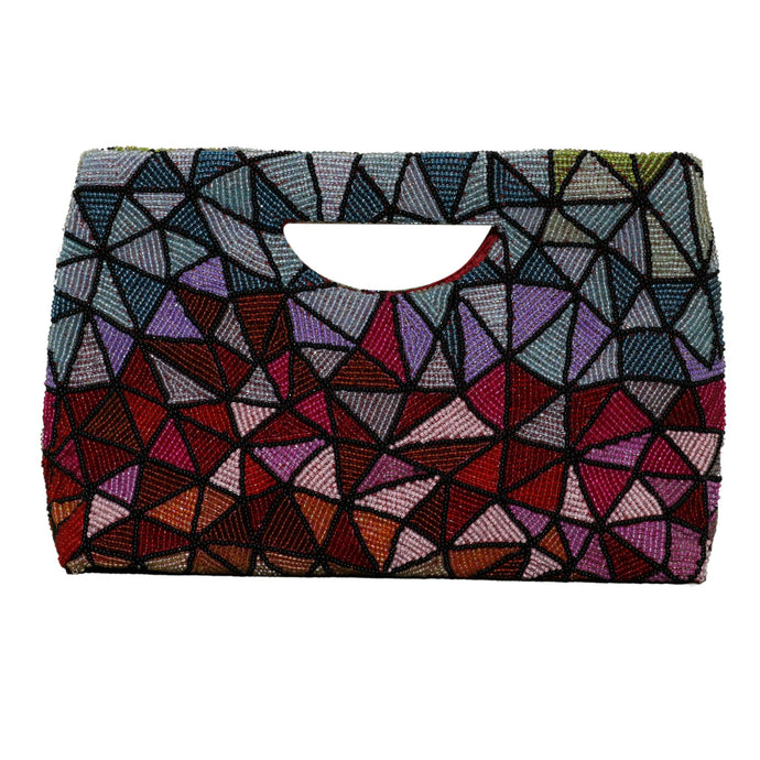 Tiana Designs Beaded Handbag - Stained Glass