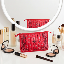 Load image into Gallery viewer, Haute Shore Bandana Print Pouch - 3 Colors